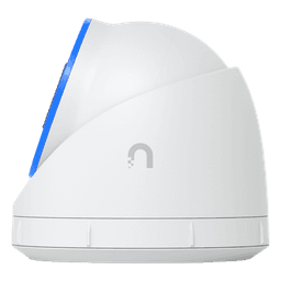 Cámara UniFi Protect Turret AI blanca / 4K(8MP) / Ángulo ultra-ancho 109.9 / Visión Nocturna IR 40 m / AI Avanzado: Reconocimiento de Rostros y Matrículas / LED para color en la noche / Micrófono 2 vías / ranura M