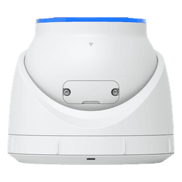 Cámara UniFi Protect Turret AI blanca / 4K(8MP) / Ángulo ultra-ancho 109.9 / Visión Nocturna IR 40 m / AI Avanzado: Reconocimiento de Rostros y Matrículas / LED para color en la noche / Micrófono 2 vías / ranura M