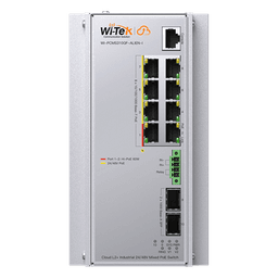 Switch Industrial Administrable / 8 Puertos PoE Gigabit / 2 SFP / 240 W / -40 a 80 °C / 6 kV Protección