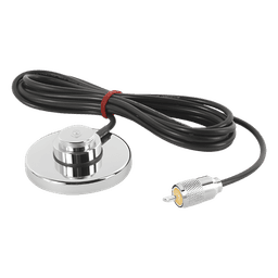 Montaje Magnético / 50Ω / Cable RG58U 3.5 m (11.5 ft) / Conector PL259 / Diámetro 90 mm