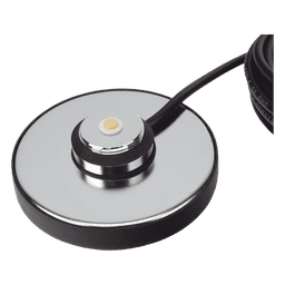 Base Magnética para Antena / Cable RG58U 3.5 m (11.5 ft) / Conector Mini-UHF Macho / Impedancia 50Ω / Diámetro 90 mm