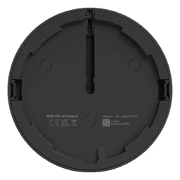 Cámara UniFi Protect G5 AI Dome Negro, Para Interior o Exterior, 4K (8MPX), Ángulo 109.9°. Visión Nocturna IR Hasta 40m, Detecciones Inteligentes de Rostros y Placas, Audio Bidireccional, Protección IP66, Anti-Vandalismo