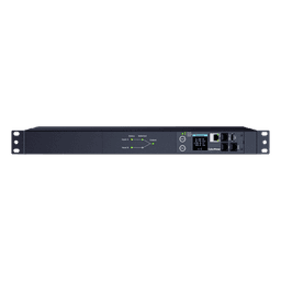 PDU ATS Monitoreable / 10 Salidas NEMA 5-15R / 2 Entradas 120 Vca NEMA 5-15P / 1UR Horizontal 19 in / Transferencia 8-12 ms