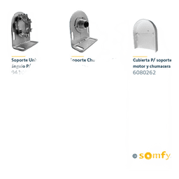 Motor Inalámbrico para Persiana / Tubo 50 mm / Velocidad 33/60 rpm / Alcance 3x4 m (9.8x13.1 ft) / 120 VCA / Tecnología RTS