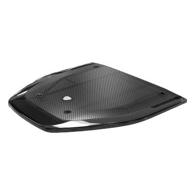 Domo Lateral de Reemplazo / Compatible con Barra SP216 / Alta Resistencia / Diseño Aerodinámico / Color Negro