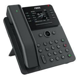Teléfono IP / Handset Inalámbrico Bluetooth / 12 Líneas SIP / Pantalla IPS Táctil 2.8" HD / Conferencia 6 Vías / Puertos Gigabit / PoE 802.3af