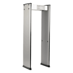 Arco Detector de Metales / 18 Zonas Independientes / 50+ Inspecciones por Minuto / Sensor Infrarrojo Anti-Falsas / 8 Programas Precargados / Interiores