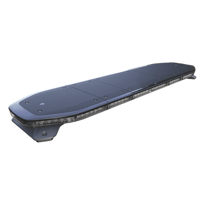 Barra de luces de 48", 216 LED, Dual Color, Programable, Rojo/Azul/Ámbar/Claro, Ideal para Equipar Unidades de Seguridad Publica con Domos Negros