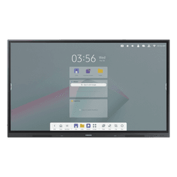 Pantalla Interactiva / 75" / 4K UHD / Táctil IR 8 ms / 400 nits / Android 14 EDLA / Wi-Fi y Bluetooth / VESA 800x400