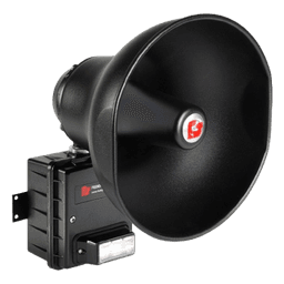 Altavoz IP para Señalización / 15 W / 112 dB a 3 m (10 ft) / LED Rojo Alta Intensidad / PoE+ 802.3at / NEMA 4X / Interior-Exterior
