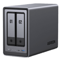 NASync DXP2800 | SO UGOS Pro |  Intel N100 12th Gen Intel® 4 Core™ | 2 Bahías SATA hasta 48TB | 2-Bahias (M.2 NVMe) hasta 16TB | 8GB DDR5 (Exp. a 16GB) | Ethernet 2.5G  | HDMI 4K | 2* USB2.0 | 1*USB 3.2Gen | 1* USB 3.2Gen2 | 1*USB-C 3.2Ge