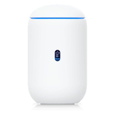 Cloud Gateway de Escritorio / Wi-Fi 7 6 Flujos / Banda 6 GHz / Switch 4 Puertos 2.5GbE / PoE / 10G SFP+ / 64 GB microSD / 300 Clientes