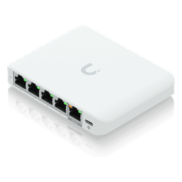 Switch administrable / 5 puertos 2.5G / PoE o USB-C / 25 Gbps / Compacto 4.6 x 3.5 x 0.8'