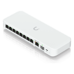 Switch Administrable / 8 Puertos 2.5GbE / 1 Puerto 10GbE RJ45/SFP+ / 60 Gbps / PoE+ o USB-C