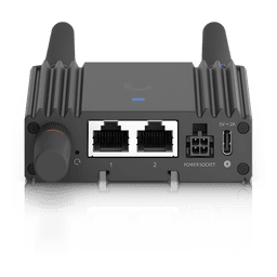 Router UniFi Ultra LTE con WiFi 4 / ranura para 1 tarjeta SIM / 2 Puertos RJ45 10/100Mbps / Alimentación por USB Type-C y ATX DC / Bandas LTE B2, B4, B5 / 
