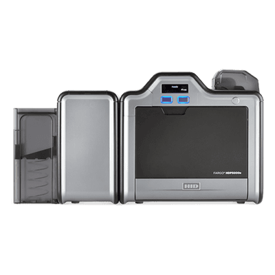 Impresora de Tarjetas HDP5000e / Retransferencia / Resolución 300 dpi / 16.7 Millones de Colores / Laminación y Codificación Opcional / Conexión USB y Ethernet / HID Global