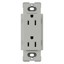 Receptáculo dúplex / 15 A / 125 V / Uso doméstico y comercial / Diseño compacto