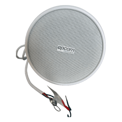 Altavoz Colgante / 5 Pulgadas / 70V/100V / 10-20W / Respuesta 130-18KHz / 90dB / Blanco