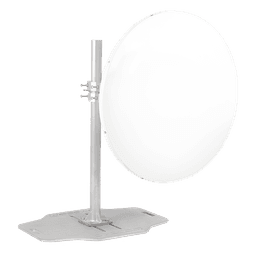 Antena Direccional de Alto Rendimiento/ Parábola profunda para mayor aislamiento al ruido/ Conector guía de onda para radio C5x y B5x / 3 ft / 4.9 a 6.4 GHz / Ganancia de 32 dBi / Soporte de acero inoxidable / Incluye montaje.