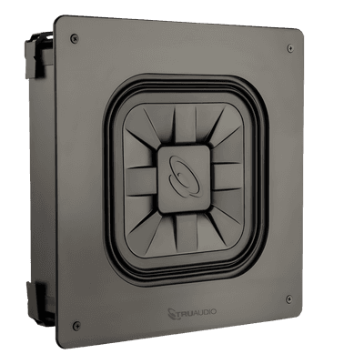 Subwoofer In-Wall 10" | 250 Watts | Sensibilidad 83 dB | Respuesta de Frecuencia 45-90 Hz | Salida Máxima 107 dB | Impedancia 4Ω 