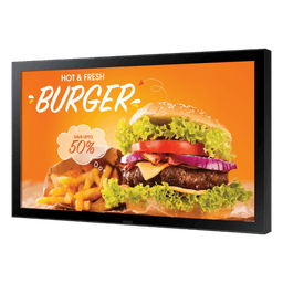 Pantalla LED Exterior 24" / Full HD 1080p / IP66 / 1500 nits / HDMI / LAN / VESA 1200x400 / Operación -30°C a 50°C / 4.13 x 2.40 ft