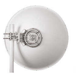Antena direccional Alto Rendimiento / Parábola profunda para mayor aislamiento al ruido /4 ft / Guía de onda  para radio B5x y C5x / Ganancia de 35 dBi / Soporte de acero inoxidable / Polaridad en 90 ° y 45 ° / Incluye montaje.