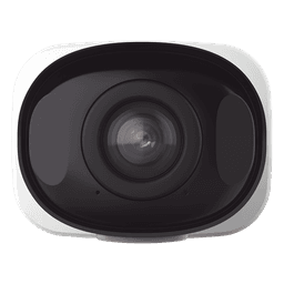 Cámara Bullet de Red Mini Panorámica 180° AI / 4K / Super WDR 120dB / Micrófono Integrado / IP67-IK10 / Soporte PoE / Almacenamiento 1TB / Analítica IA VCA 8 Modos