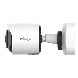 Cámara Bullet de Red Mini Panorámica 180° AI / 4K / Super WDR 120dB / Micrófono Integrado / IP67-IK10 / Soporte PoE / Almacenamiento 1TB / Analítica IA VCA 8 Modos