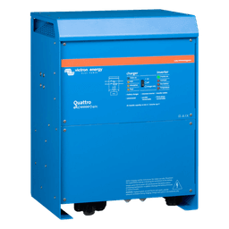 Quattro 48/10000/140-100/100 230V / Inversor Cargador de Onda Pura / Entrada 48 Vcc / Salida 8000 W 230 Vca  60 Hz (L-N)
