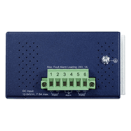 Convertidor de Medios PoE Industrial / Puertos 10G SFP+ y 10GBASE-T / PoE++ 802.3bt 95W / -40 a 75°C Operación / VLAN, ERPS, QoS /Cuenta con Doble Entrada para Fuente de Alimentación 12~54V