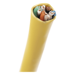 Bobina de Cable UTP de 4 Pares, Vari-MaTriX HD, Cat6A, 23 AWG, CMR (Riser), Color Amarillo, 305 Metros (1000 Pies)