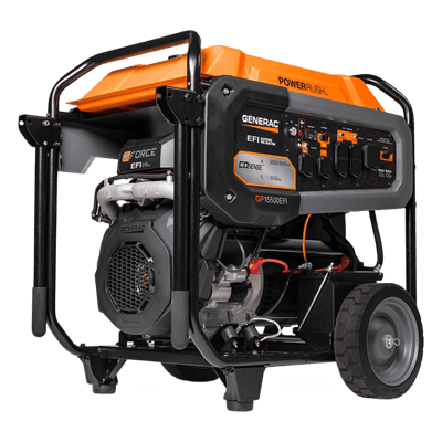Generador Inversor Portátil a Gasolina, 15 kW, 120/240Vca,  Arranque Eléctrico