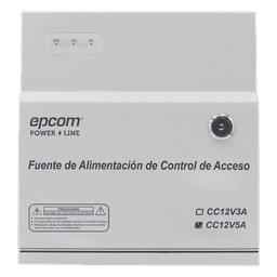 Fuente de Alimentación Regulada / 11-15 Vcc / 5 A / Respaldo con Batería Externa / Temporizador 0-45 s / Entrada Universal 96-264 Vca