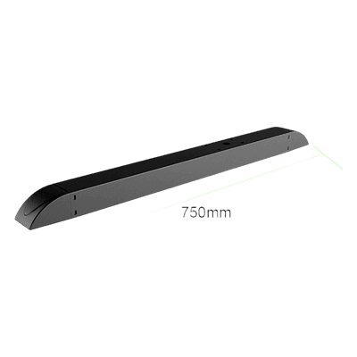 Accesorio - Soporte para Estructura de Piso para Videowall de 75 cm | Longitud total 815.6 mm | Altura 76.2 mm | Profundidad 50 mm | Incluye Herramientas de Montaje | Tornillos M8 | Tapas de Cierre