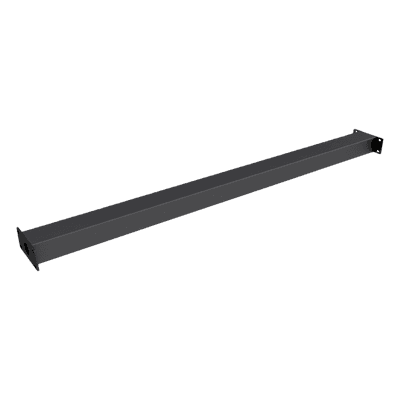 Accesorio _ Perfil Rectangular para Interconexión de Patas de Videowall LED | Longitud 1200 mm | Ancho 56 mm | Incluye Tornillos M8 x 10 mm y Llave Allen de 5 mm