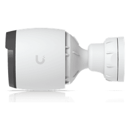 Cámara UniFi Protect G6 Bullet Color Blanco, PoE, 1.8" 4K, AI Multi-TOPS, Visión Nocturna IR 30m, Protección IP66, Reconocimiento Facial y Placa, Montaje en Pared, Techo, Poste