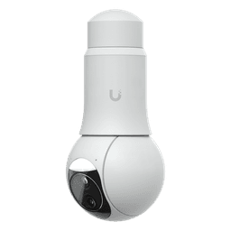 Cámara UniFi Protect G6 PTZ Color Blanco, Doble Lente 4K, Zoom Híbrido 10x, Motor AI Multi-TOPS, Visión Nocturna IR 30m, Audio Bidireccional, Protección IP66, Resistencia al Vandalismo IK04