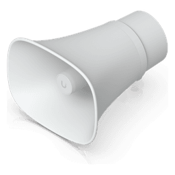 UniFi Protect AI Horn Speaker, Altavoz IP 120 dB, PoE+, Alerta AI Avanzada, Montaje Pared, Esquina y Poste, IP66