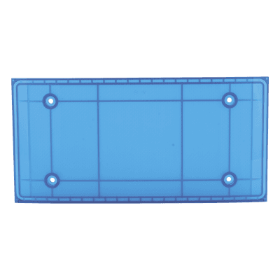 Domo Central de Reemplazo / Dispersión Luminosa Optimizada / Compatible con Barra SP216 / Color Azul / Resistente a Clima Extremo