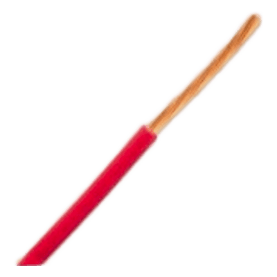 Cable Automotriz TXL / 16 AWG / 304.8 m (1000 pies) / Rojo / Conductor 19/29 Cobre Desnudo / Aislamiento XLPE / -51°C a 125°C / Ford y Chrysler