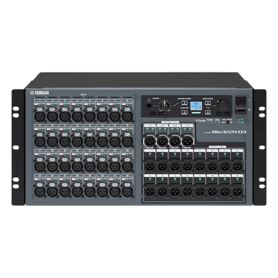 RACK DE EXPANSION E/S PARA CONSOLA DE AUDIO 32 IN X 24 OUT, DANTE