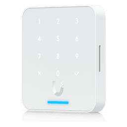 Lector de Acceso IP / Teclado Capacitivo 12 Botones / NFC 13.56 MHz / BLE 4.1 / PoE / IP55 / -30 a 60°C