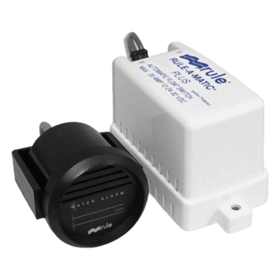 Alarma de Agua Alta para Sentina / Interruptor Patentado / Cable Marino 14 AWG 28" (71.1 cm) / Libre de Mercurio / Sellos Herméticos / Resistente a Abrasión