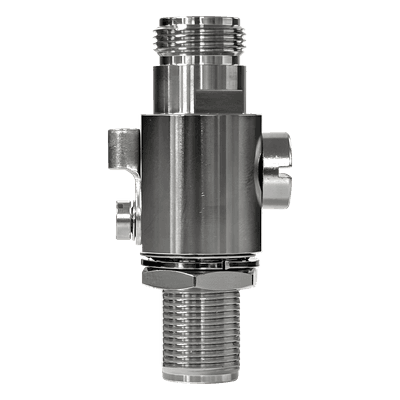 Protector Contra Descargas Eléctricas / Rango de Frecuencia de DC a 5.8 GHz / Impedancia 50Ω / Protección Bidireccional / Tubo de Descarga de Gas 90V Reemplazable / Conectores N hembra