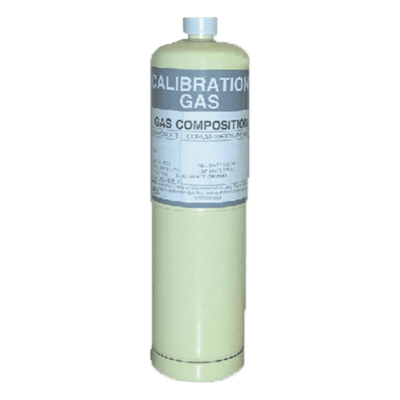 Cilindro de Calibración de Gas / 105 L / Metano 50% LEL / Para Detectores GD-6 y GD-12 / Compatible con Cal-Kit 1