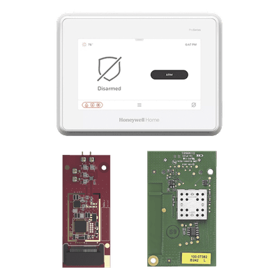 Panel de Alarma Todo-en-Uno / Pantalla Táctil 7 Pulgadas / 250 Zonas / LTE y Wi-Fi / 78 Dispositivos Z-Wave Plus / 4 Particiones