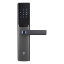 Cerradura Digital / Sensor de Huella con IA / 100 Huellas y 100 Códigos / IP54 / Bloqueo Automático / Modo Niños