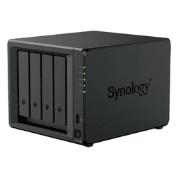 NAS DiskStation DS925+ | 4 Bahías | Expandible a 9 Bahías | 2 Puertos 2.5GbE | 2 Ranuras M.2 NVMe | AMD Ryzen V1500B | 4 GB DDR4 ECC | Hasta 565 MB/s Escritura Secuencial | Compatible con RAID | Synology DSM.
