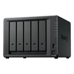 NAS 5 Bahías / Expansión 15 Bahías / 2 Puertos 2.5GbE / Soporte 10GbE / Caché SSD M.2 / Hasta 300 TB / Virtualización y Vigilancia