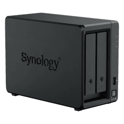NAS Synology DiskStation DS725+ | 2 Bahías | Expandible hasta 7 Unidades | 2 Ranuras M.2 NVMe | Puerto 2.5GbE | Rendimiento 276 MB/s Lectura y 224 MB/s Escritura | Compatible con Unidad de Expansión DX525.